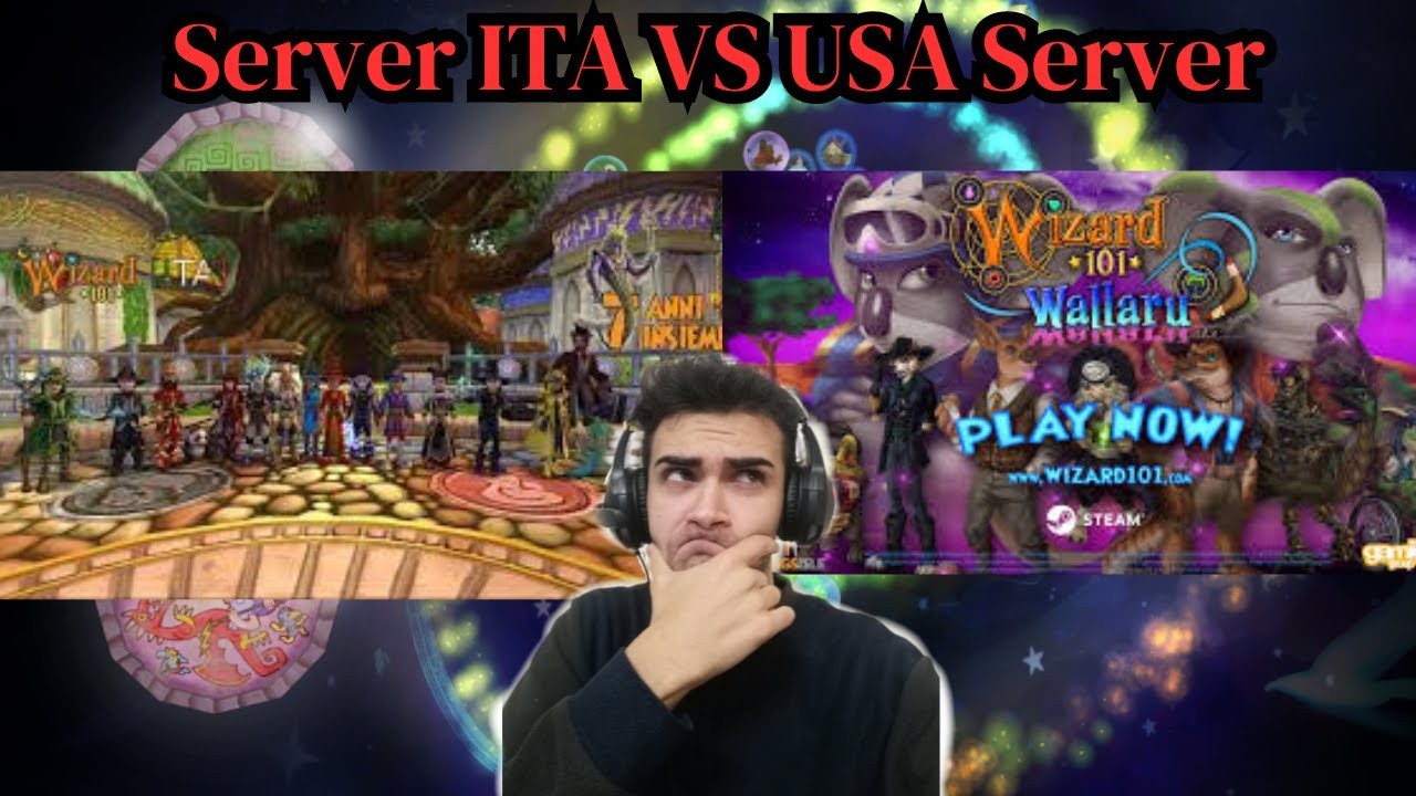 Wizard101: Differenze tra i Server Europei e i Server Americani