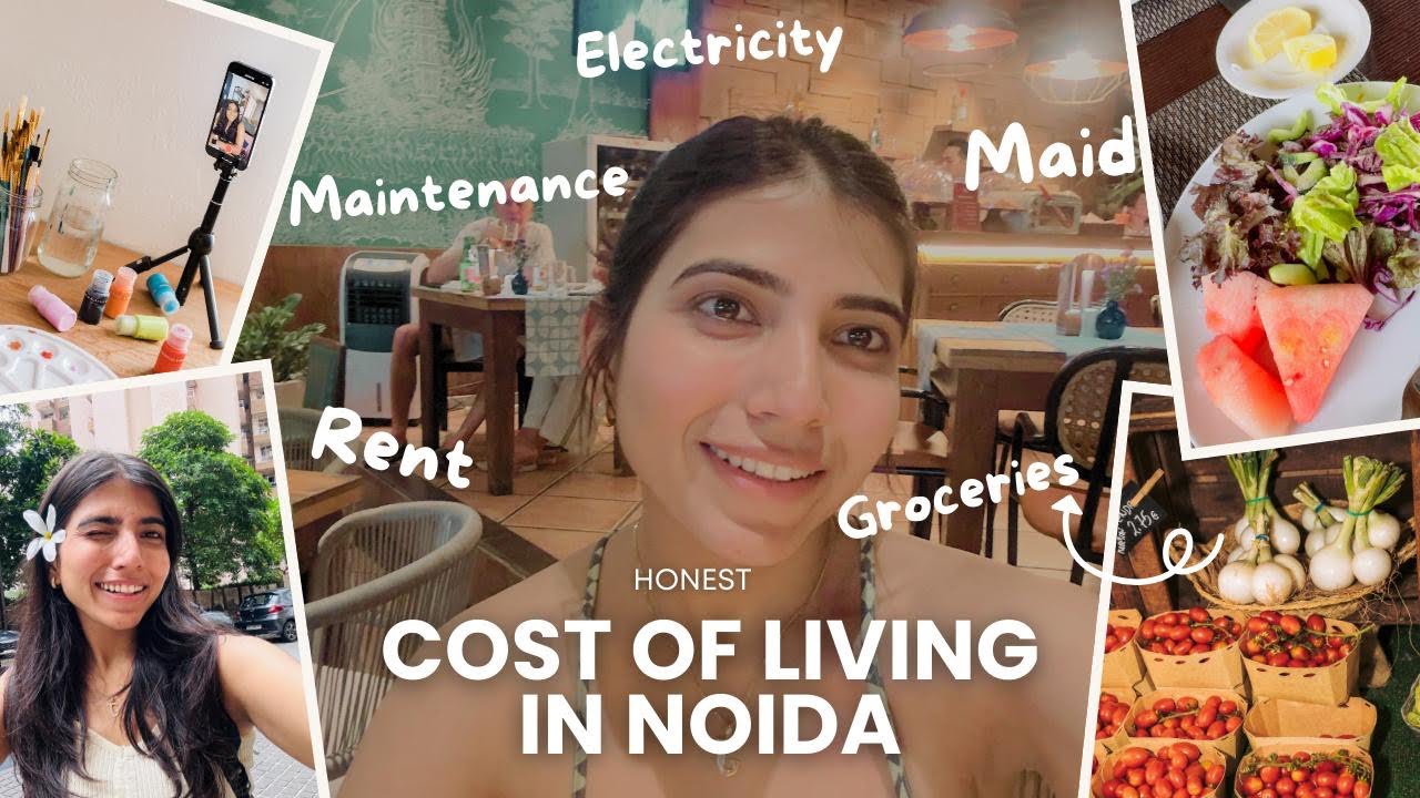 Cost of living in Noida 2026|Society, Rent, Expenses| Everything you need to know