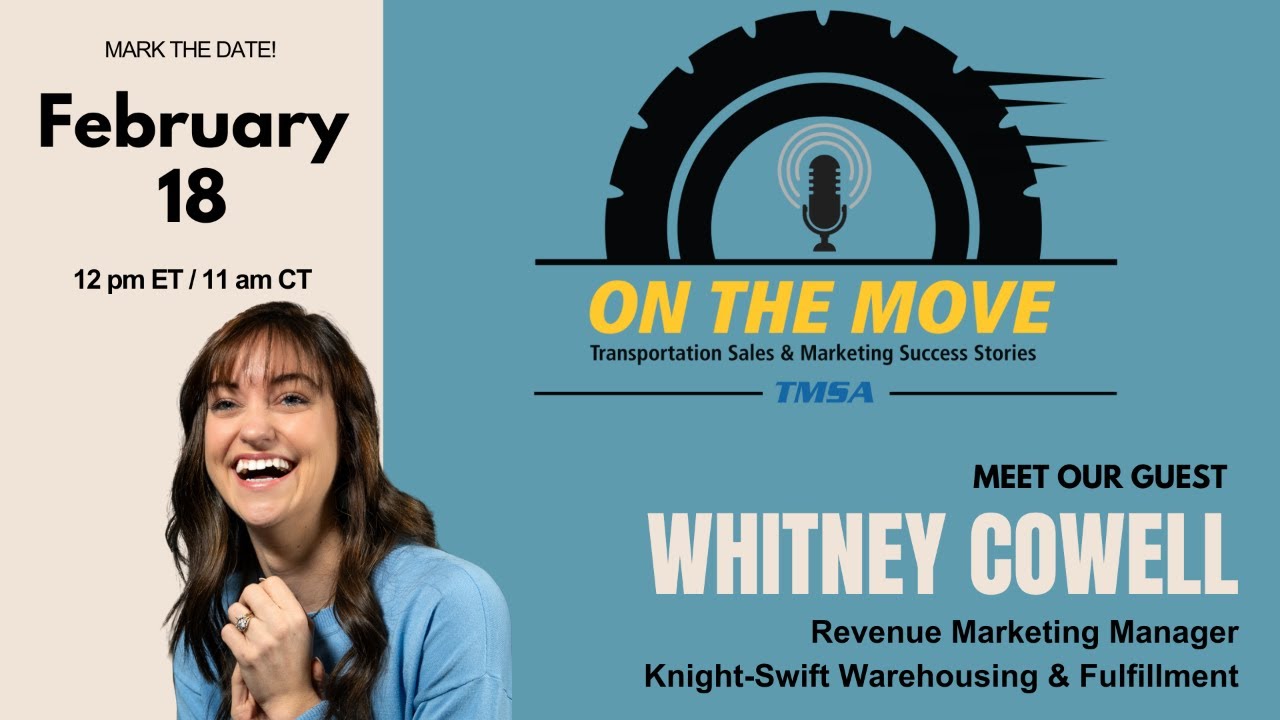 TMSA's On the Move Podcast - Featuring Whitney Cowell