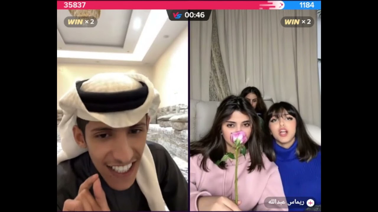 سعود بن خميس مع ريماس عبد الله يغني هم رجع قلبي يحن