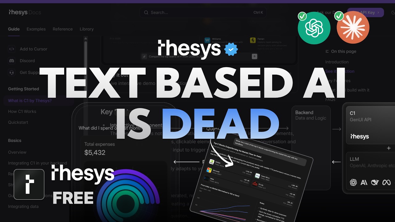 Искусственный интеллект, генерирующий пользовательский интерфейс в реальном времени (будущее прил...