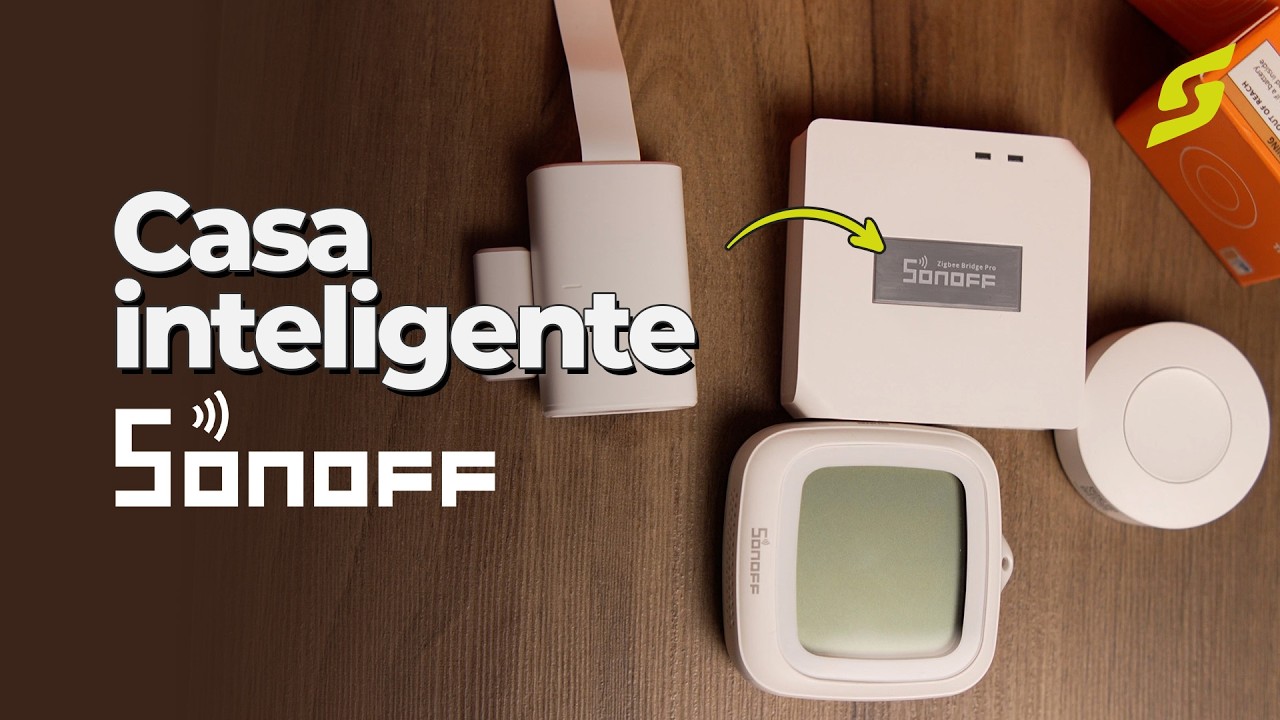 MONTEI UM ECOSSISTEMA SONOFF! A Casa FICOU Inteligente 🤖