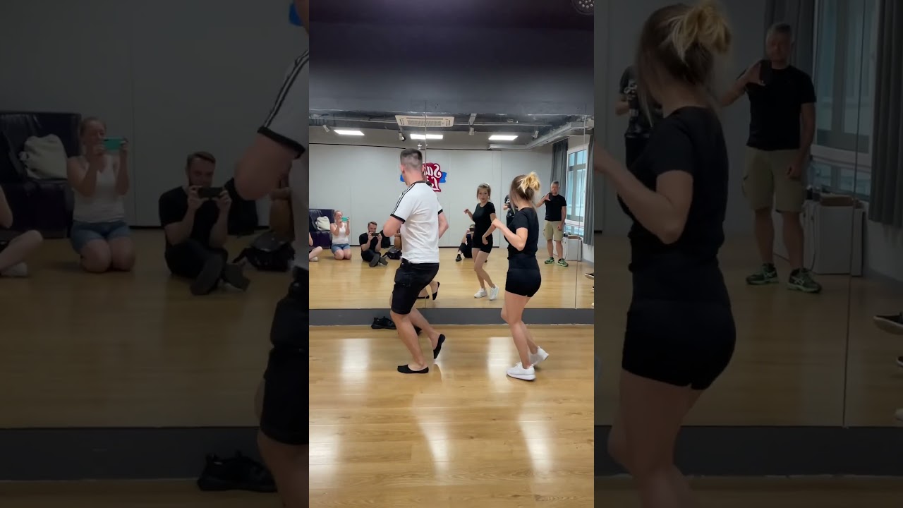 Madrid step w bachacie - Bogusia Adryan i Dominik Kostrzewski  