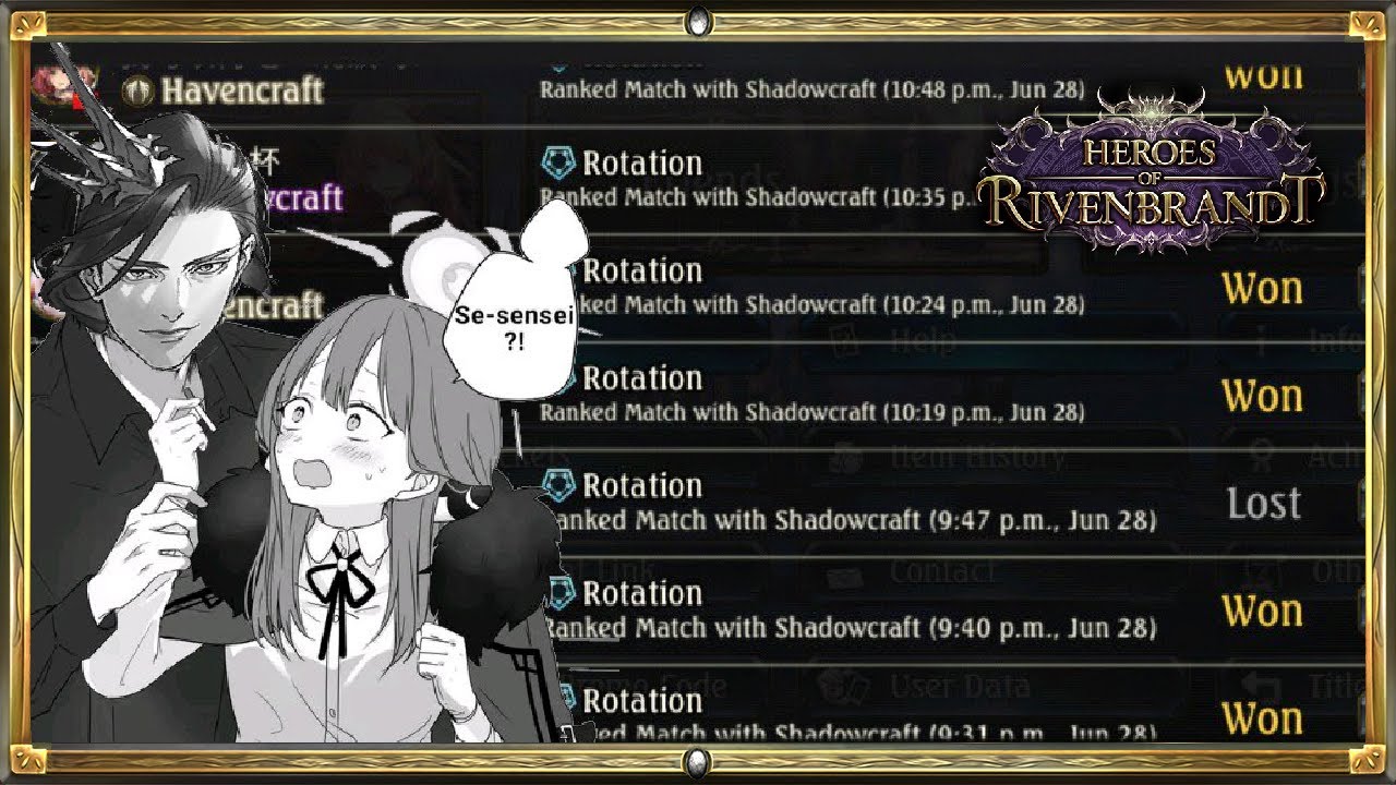 S-sensei...!?😳「Cornelius OTK Shadowcraft」| Shadowverse | Heroes of Rivenbrandt #Rotation