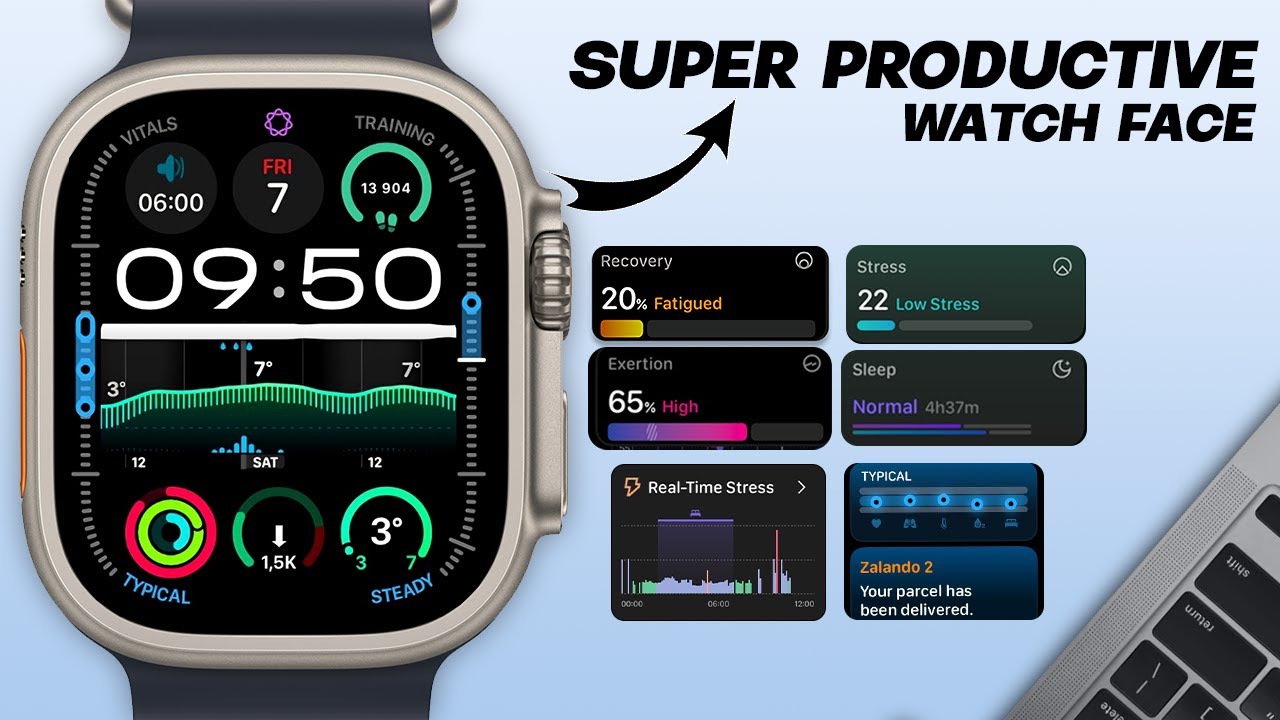 THE BEST WATCHFACE FOR APPLE WATCH ULTRA