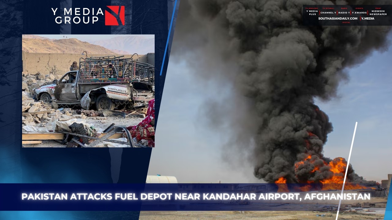 PAKISTAN ATTACKS FUEL DEPOT NEAR KANDAHAR AIRPORT, AFGHANISTAN