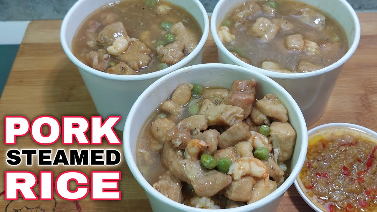 CEBU STYLE PORK STEAMED RICE (DIMSUM) | EASY AND SIMPLE TO FOLLOW RECIPE | Tambayan Cooking