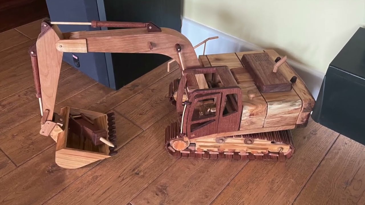 Wooden Model Build - The Excavator Ep8