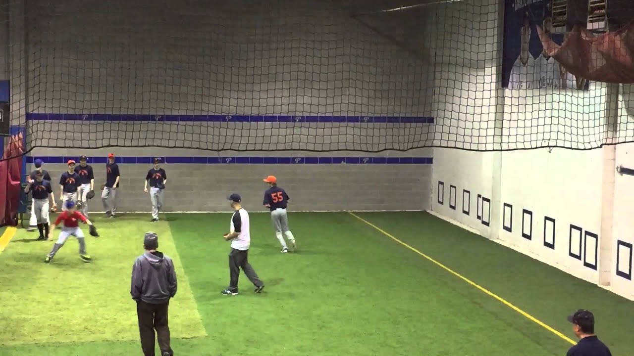 West Toronto Baseball Practice - wall bounce