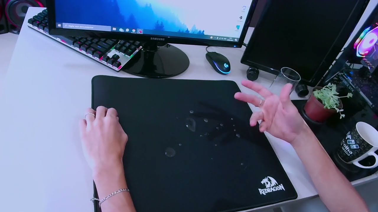 (UNBOXING) Mouse Pad REDRAGON Flick L