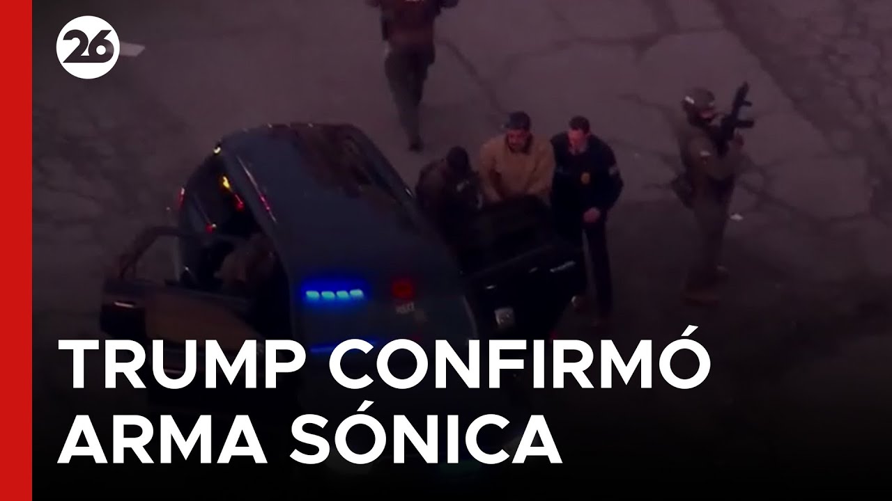 🇺🇸 TRUMP CONFIRM&Oacute; EL USO DE UN ARMA S&Oacute;NICA | Fuerzas de &eacute;lite la utilizaron para capturar a Maduro
