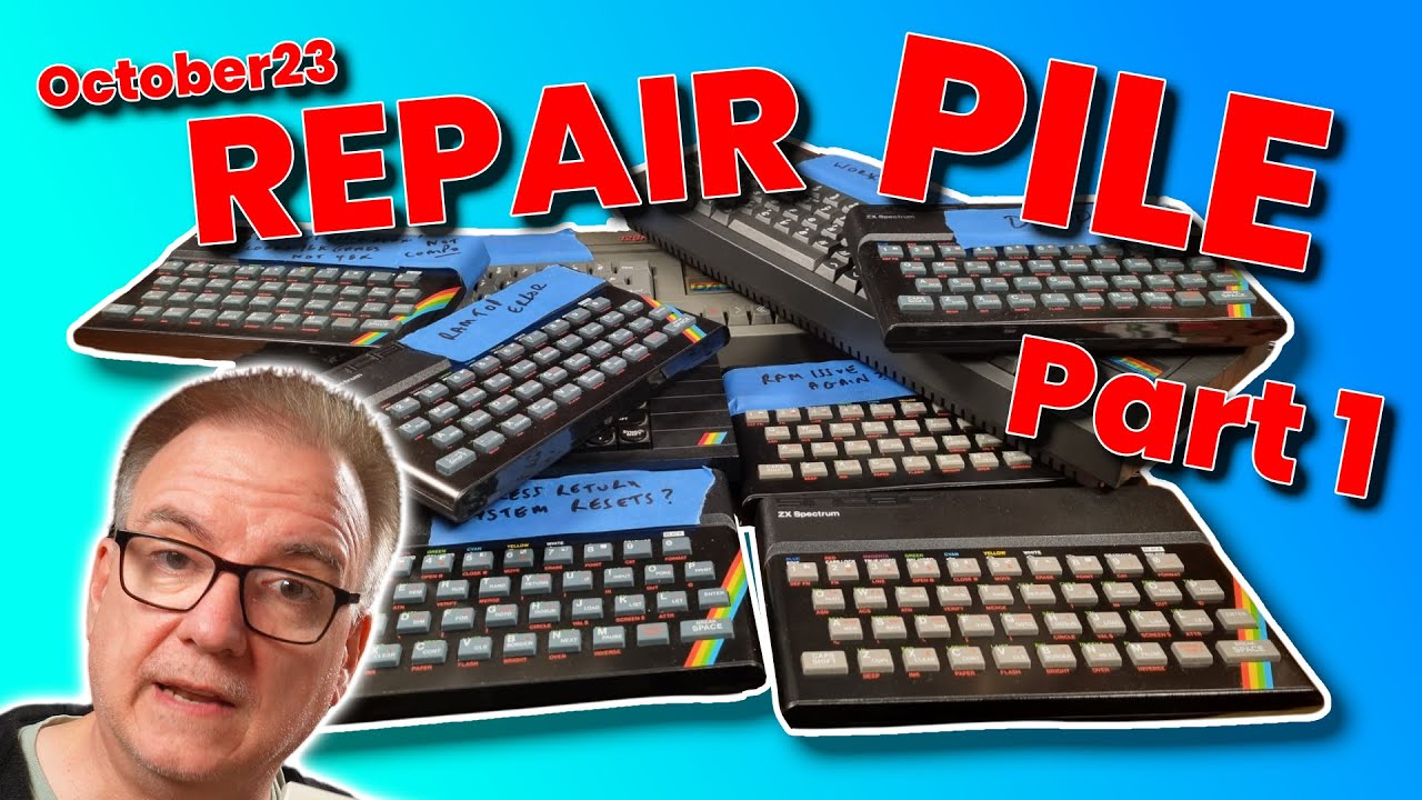 ZX Spectrum Repair Pile for October 23