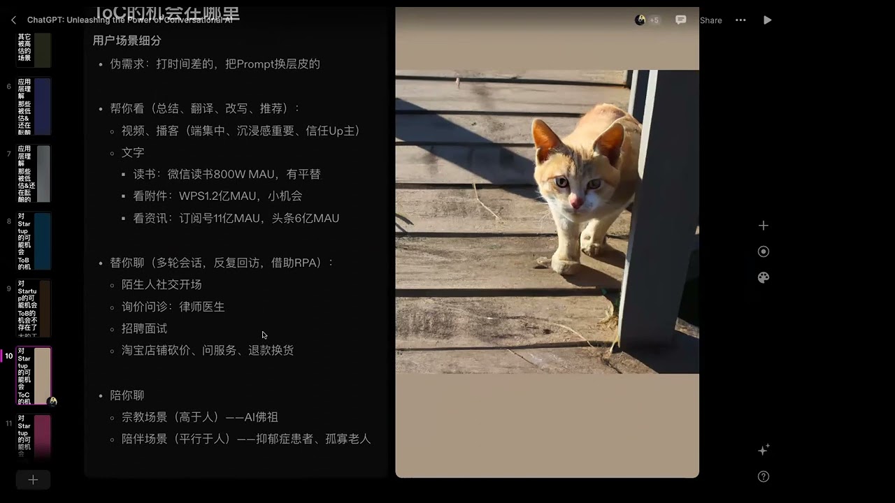 706夜谈 | chatgpt创业机会