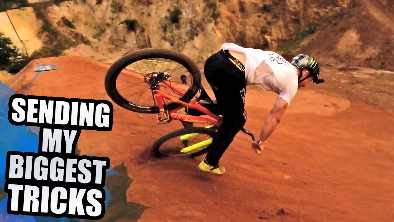 SENDING MY BIGGEST MTB SLOPESTYLE TRICKS - AUDI NINES FINAL SESSION!