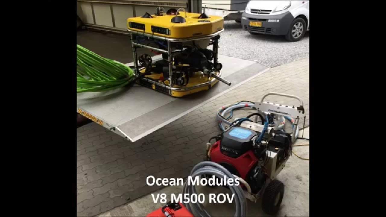 Underwater Cavitation Cleaning | Using Ocean Modules V8 M500 ROV