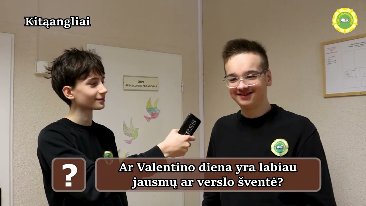 Valentino diena (klausimėlis).