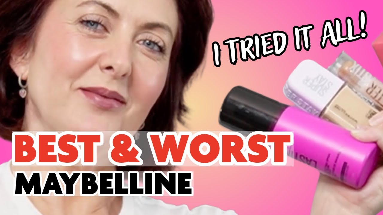 Best & Worst New Maybelline on Over 40 Skin | Honest First Impressions