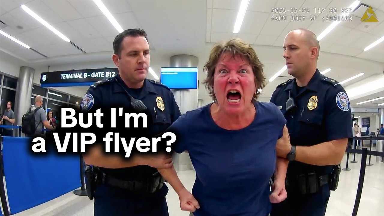 When Dumb Airport Karens Think They Deserve Special Privileges