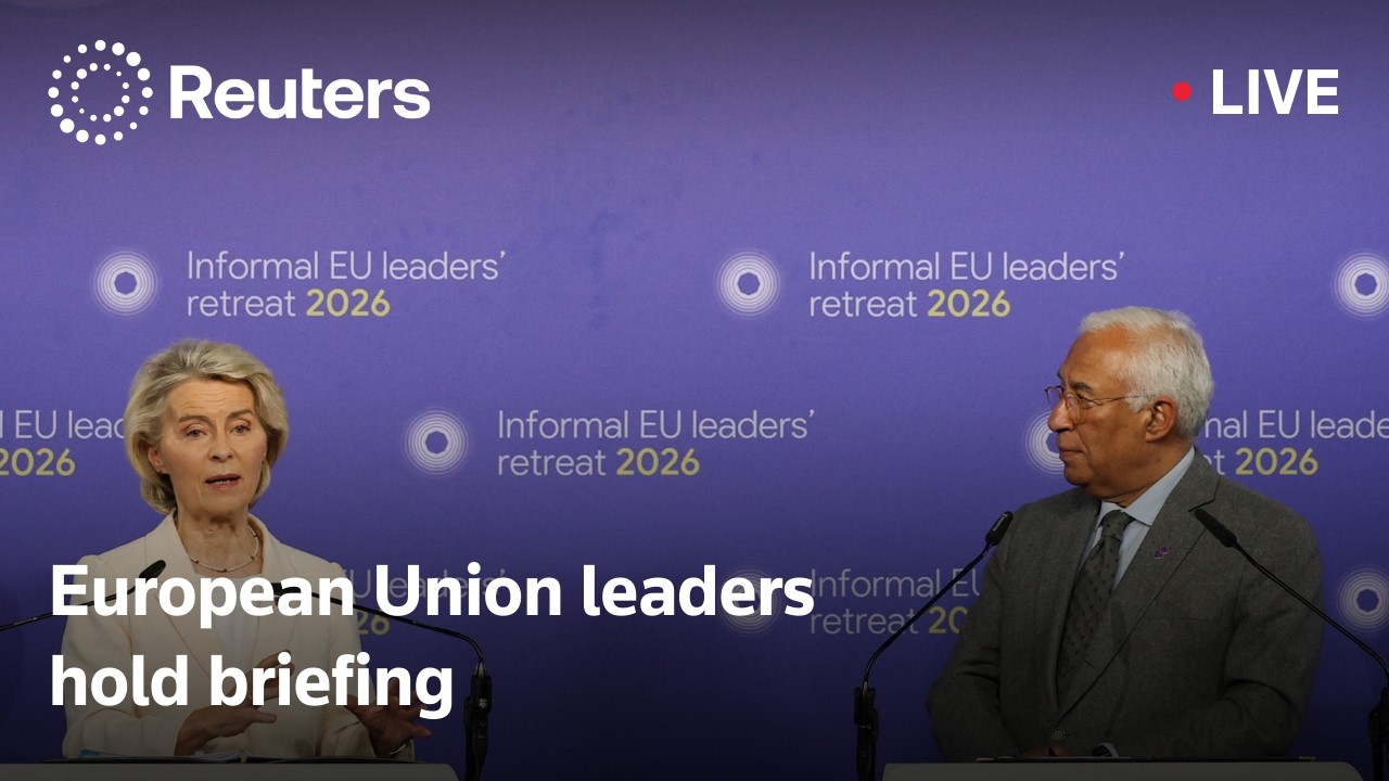 LIVE: European Union leaders hold briefing