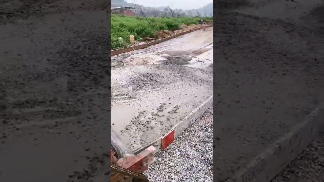 Incredible Modern Fastest Concrete Paving Machines #shorts