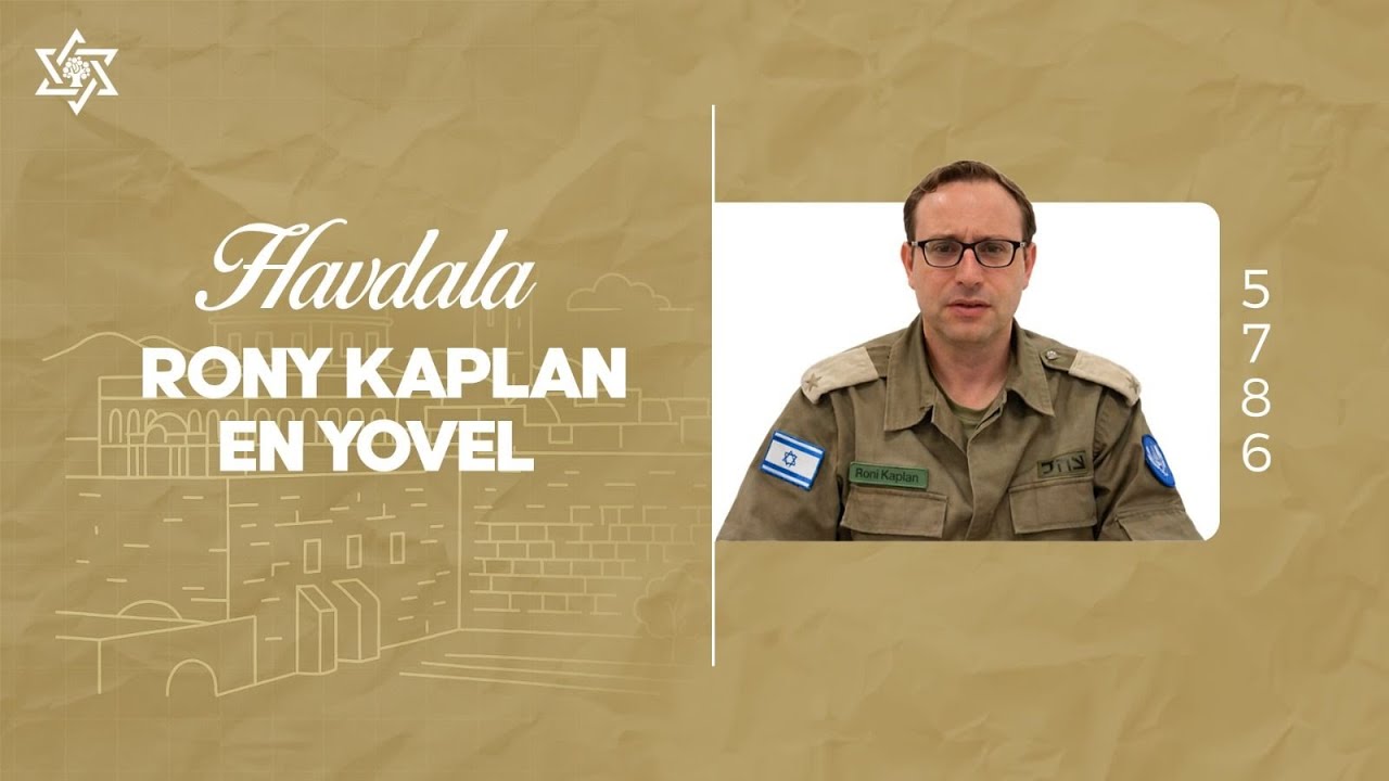Havdalá Rony Kaplan | Yovel 🇨🇴
