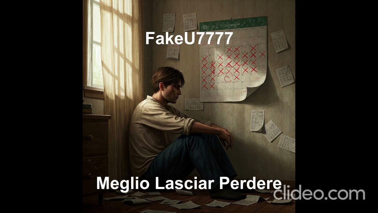 FakeU7777  - Meglio Lasciar Perdere [FUORI VEN 27 GIU 2025]
