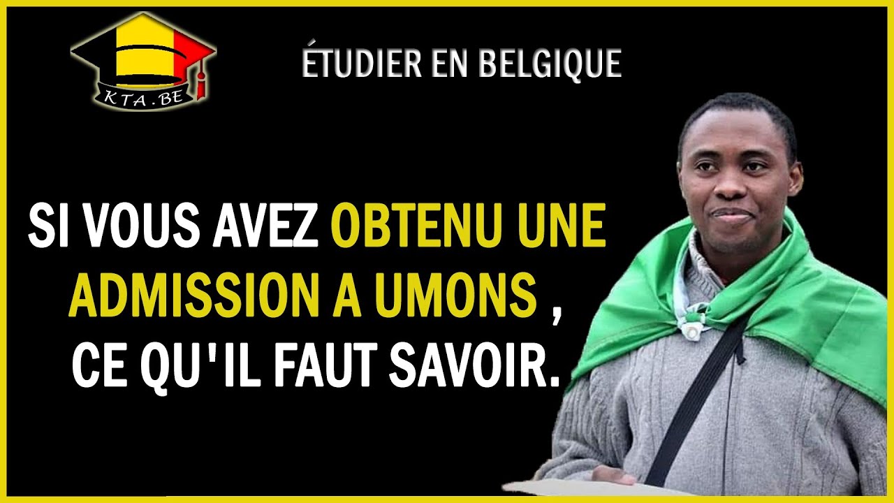 CEUX QUI ONT OBTENU L'ADMISSION A L'UNIVERSITÉ DE MONS.