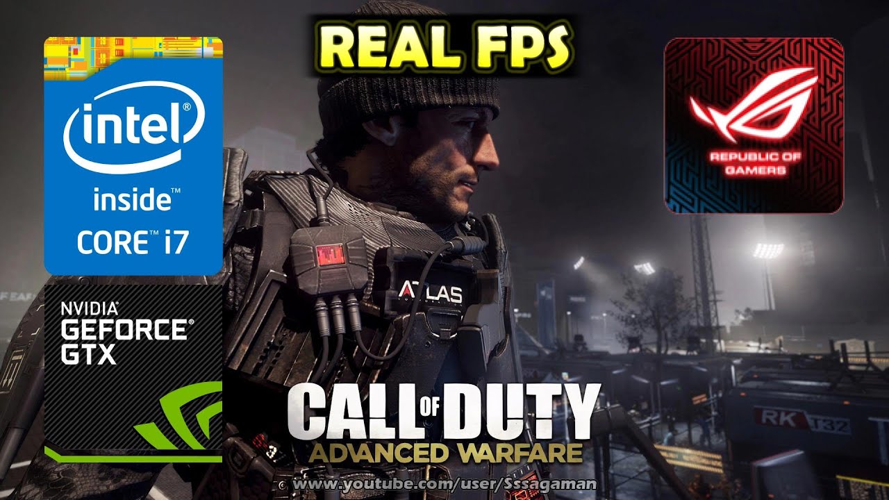 Asus ROG: GTX 960M - i7 4720HQ | Gaming test #7: CoD: Advanced Warfare