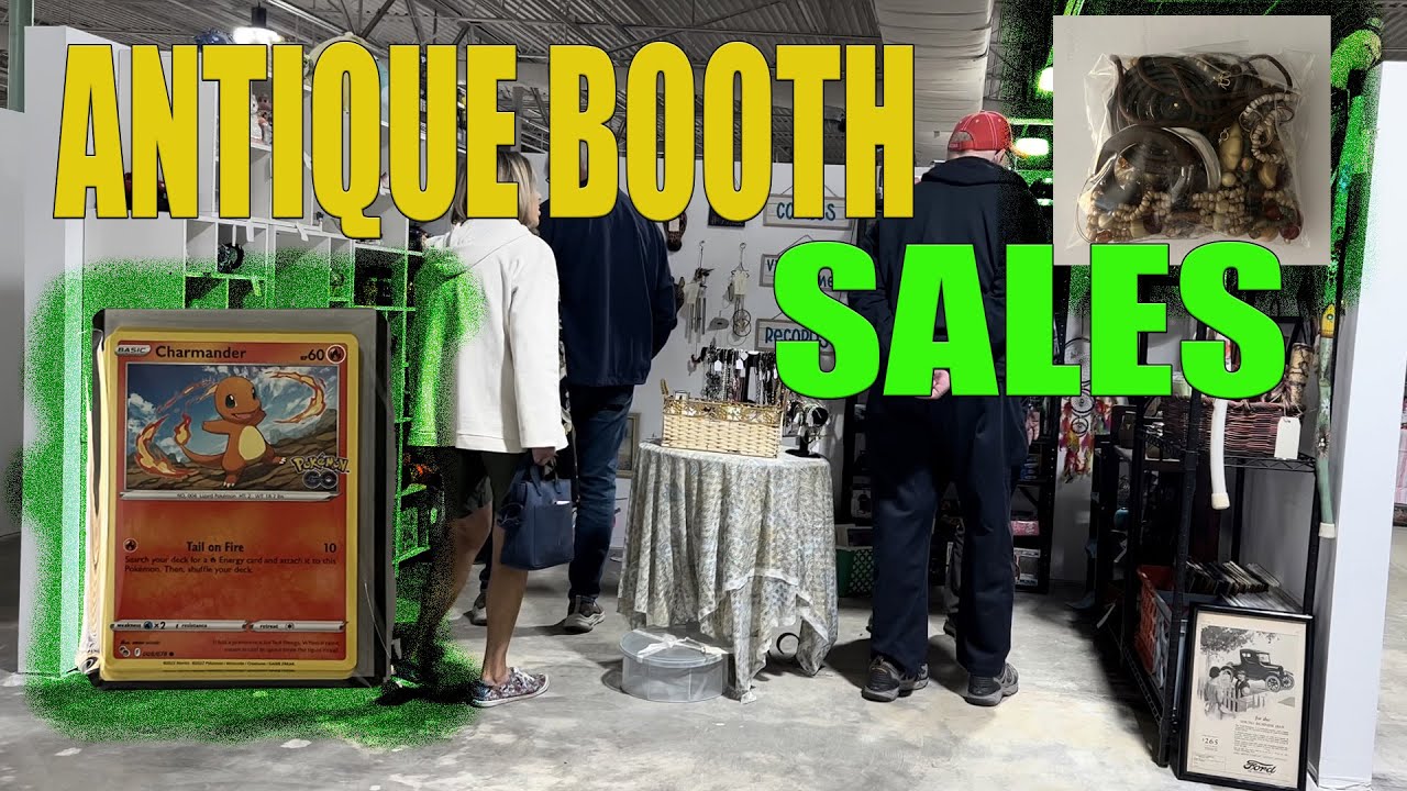 These Items SOLD in our ANTIQUE BOOTH after 1 WEEK