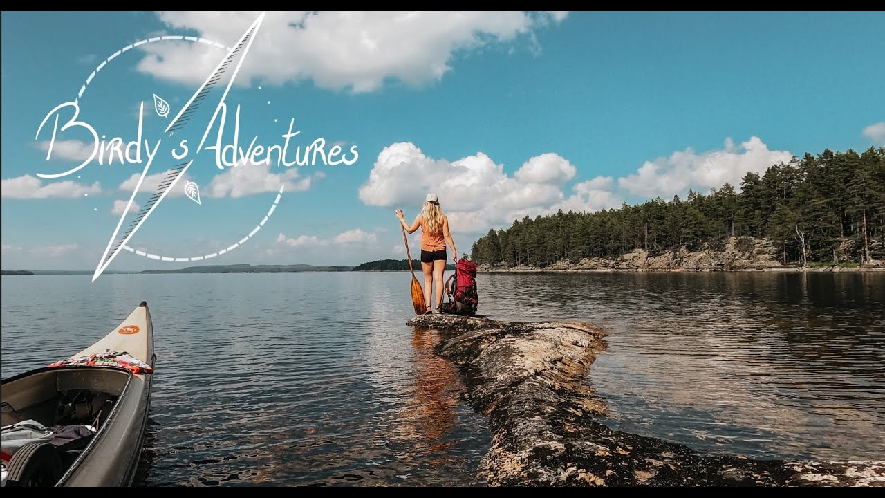 Canoé trip en Suède - Aventure d'une semaine en autonomie !