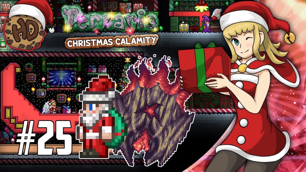 Christmas, Santa Claus & Supreme Calamitas! | Terraria Christmas Calamity Let's Play #25