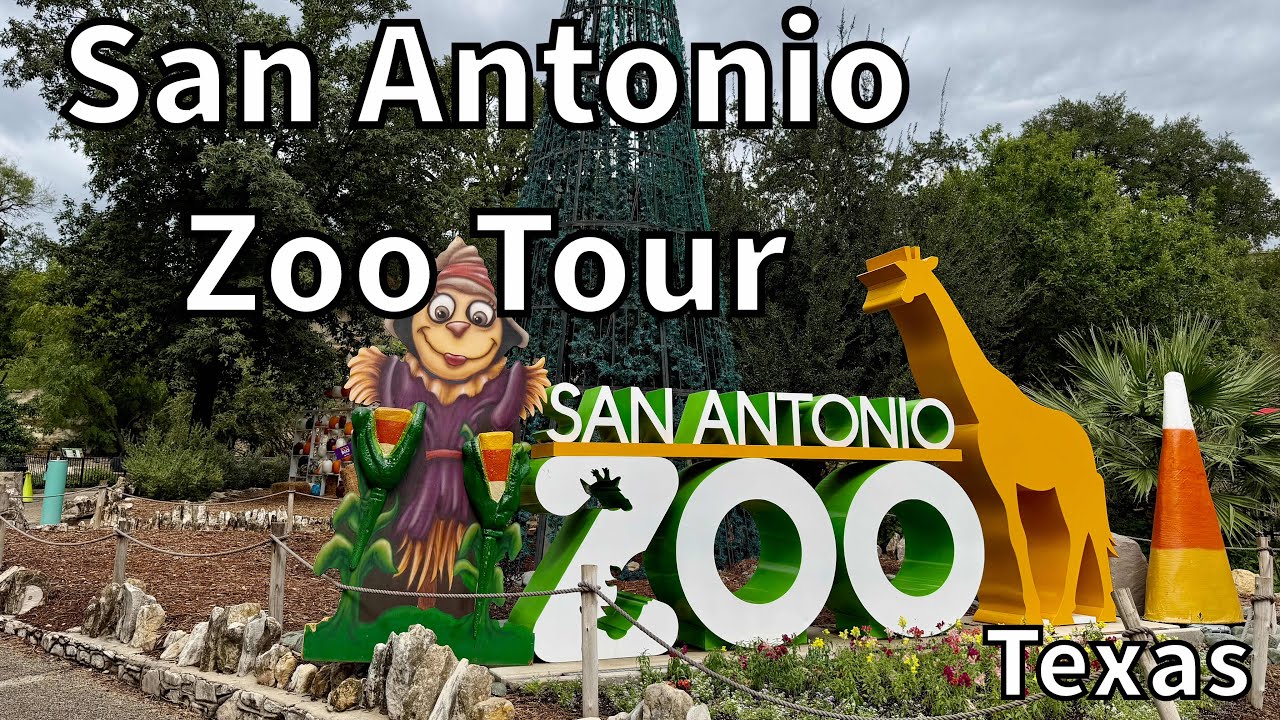 Tour of the San Antonio Zoo [Boo at the Zoo Edition] - San Antonio, Texas - USA