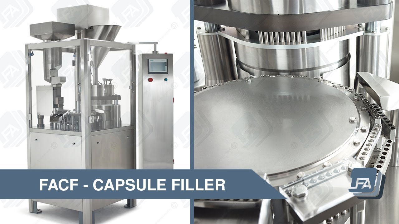 Automatic Capsule Filler - FACF | LFA CAPSULE FILLERS