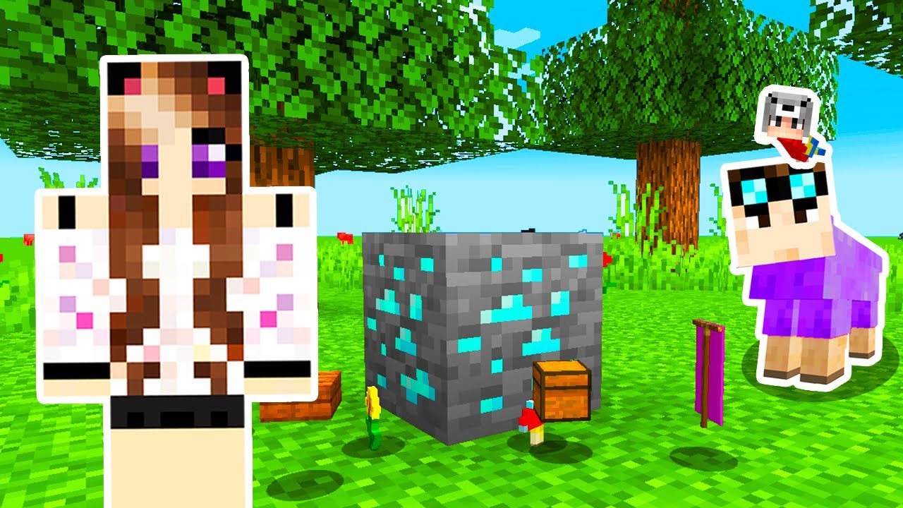 MINECRAFT MA I BLOCCHI CHE ROMPO SI TRASFORMANO! 🤯