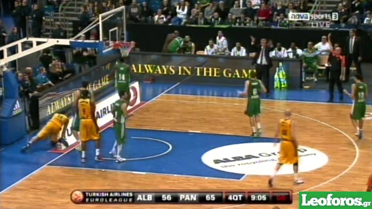 Alba-Παναθηναϊκός 73-79 Τα highlights του Παναθηναϊκού