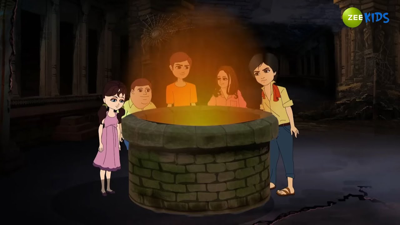 Magic Bhootu and her friends found a cave of gold | Magic Bhootu | Super Power Kids Show | KidZ