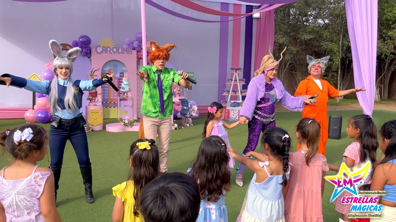 Show Infantil Zootopia con Estrellas Magicas!!!