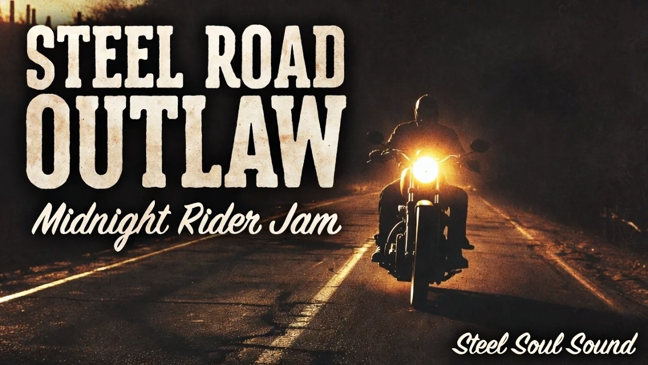 Midnight Rider Jam 🎸 Steel Soul Sound 🔥 Steel Road Outlaw