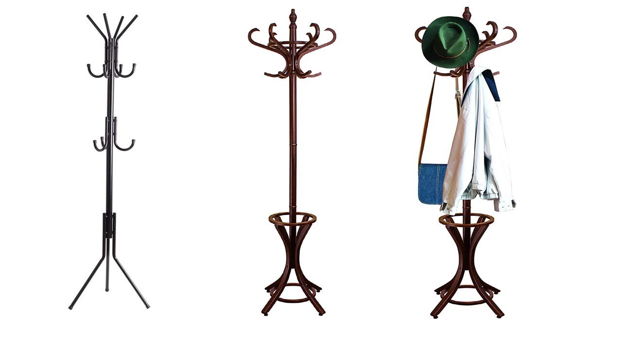 Free Standing Coat Racks With Shoes Storage 2019