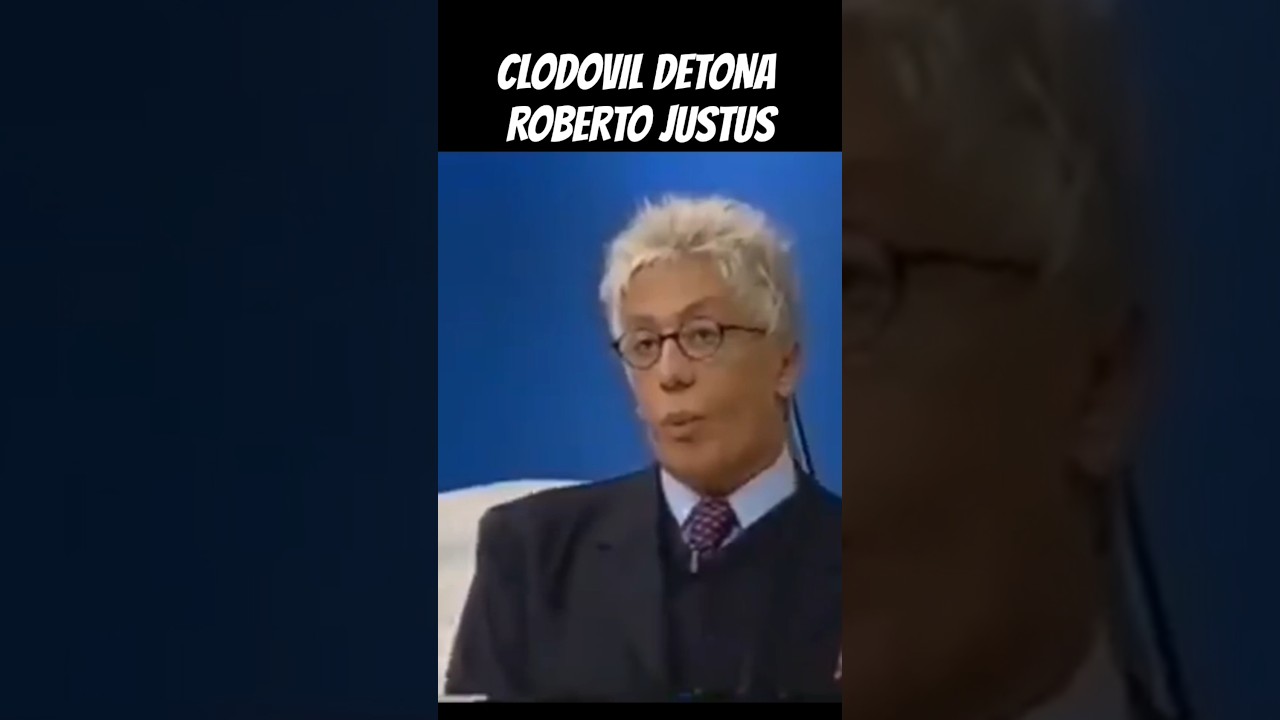 Clodovil detona Roberto justus. #clodovil #shorts #adrianegalisteu #robertojustus