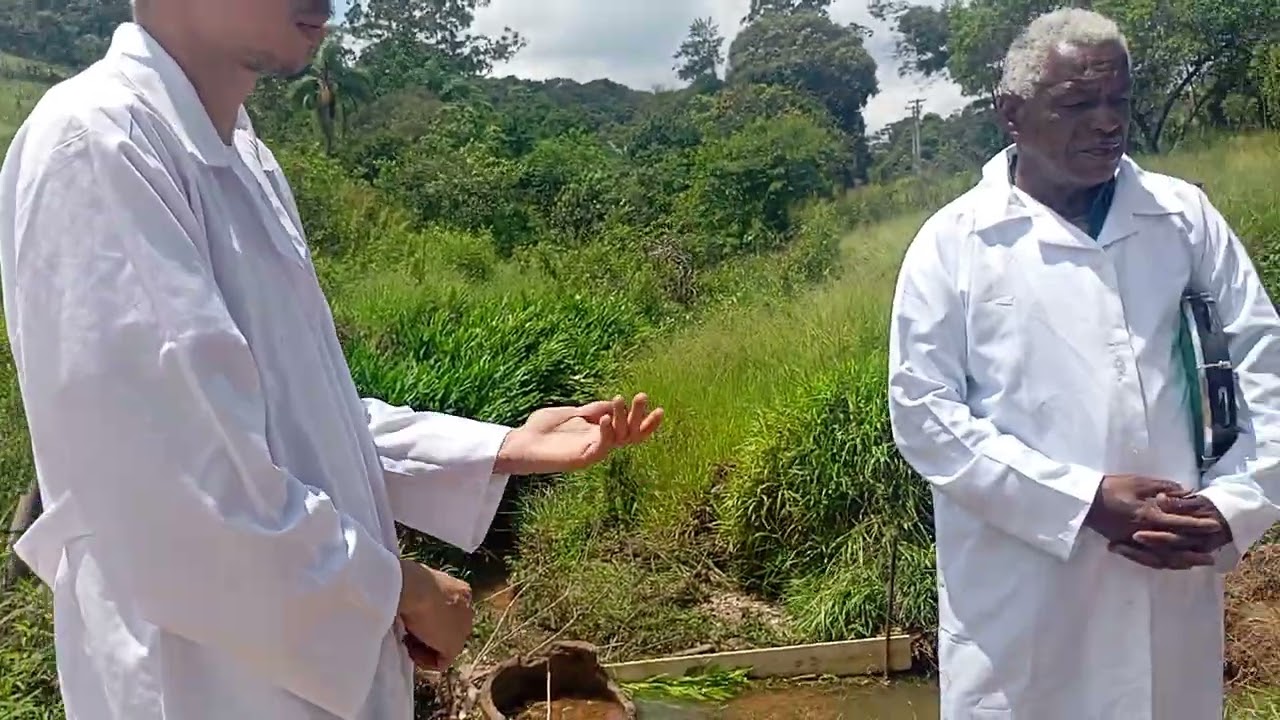 Hoje nós teve o Grande batismo da nossa irmã Cleide 