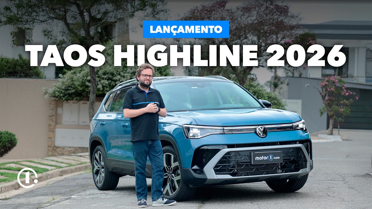 Novo Volkswagen Taos Highline 2026 - MUDOU ONDE PRECISAVA? E O PREÇO?