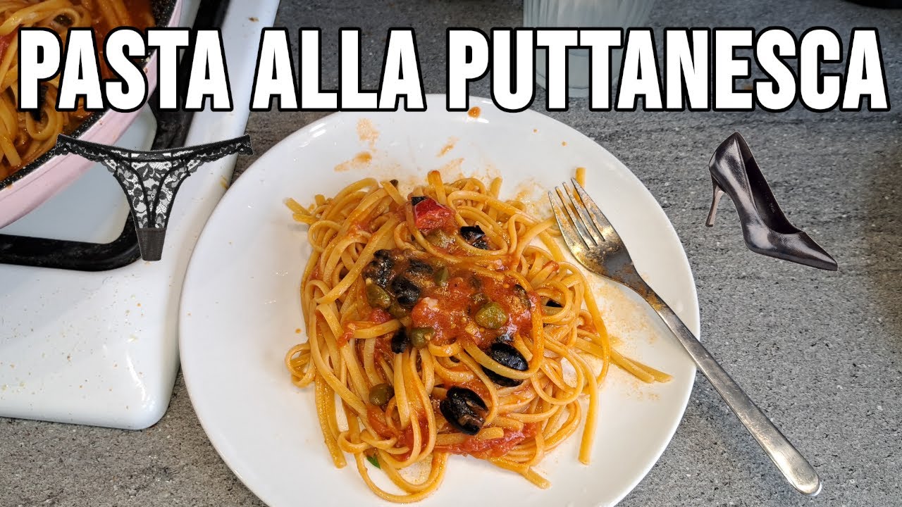 MAKARON PROSTYTUTEK - pasta alla puttanesca