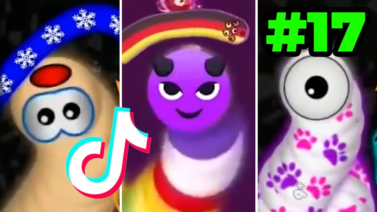 Kumpulan TikTok WormsZone.io viral video - cacing game Tik Tok #17