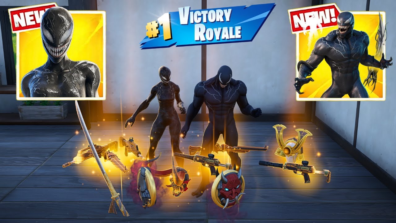 VENOM 3 NEW MEDALLIONS & MYTHIC’S CHALLENGE (NEW! Fortnite Chapter 6 Season 1)