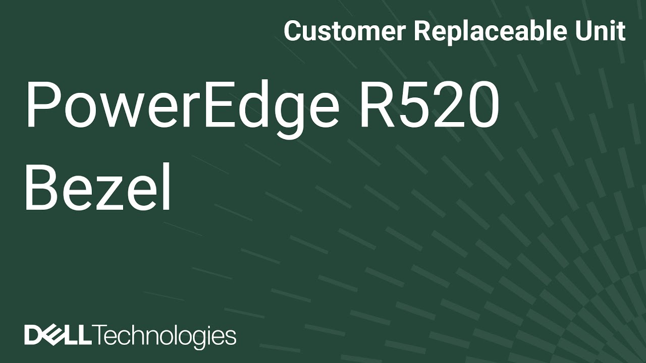 PowerEdge R520 : Front Bezel