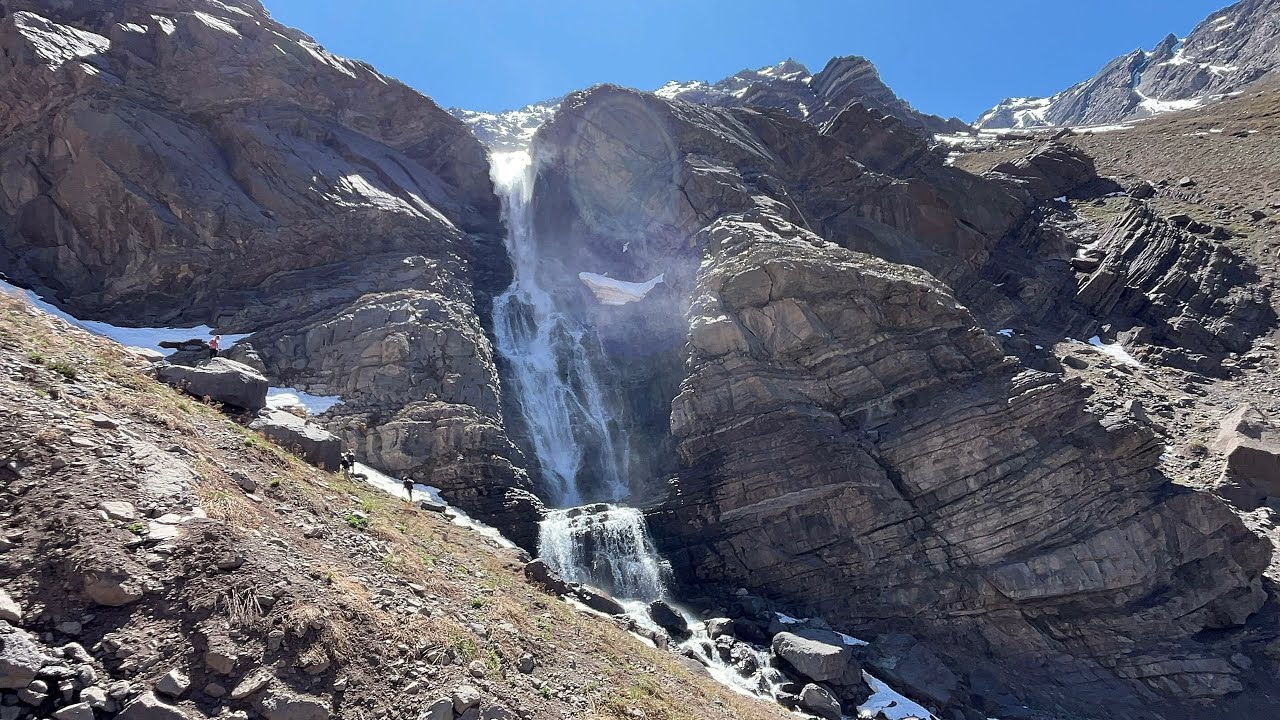 Cascada el peñón, región de Valparaíso (detalles)