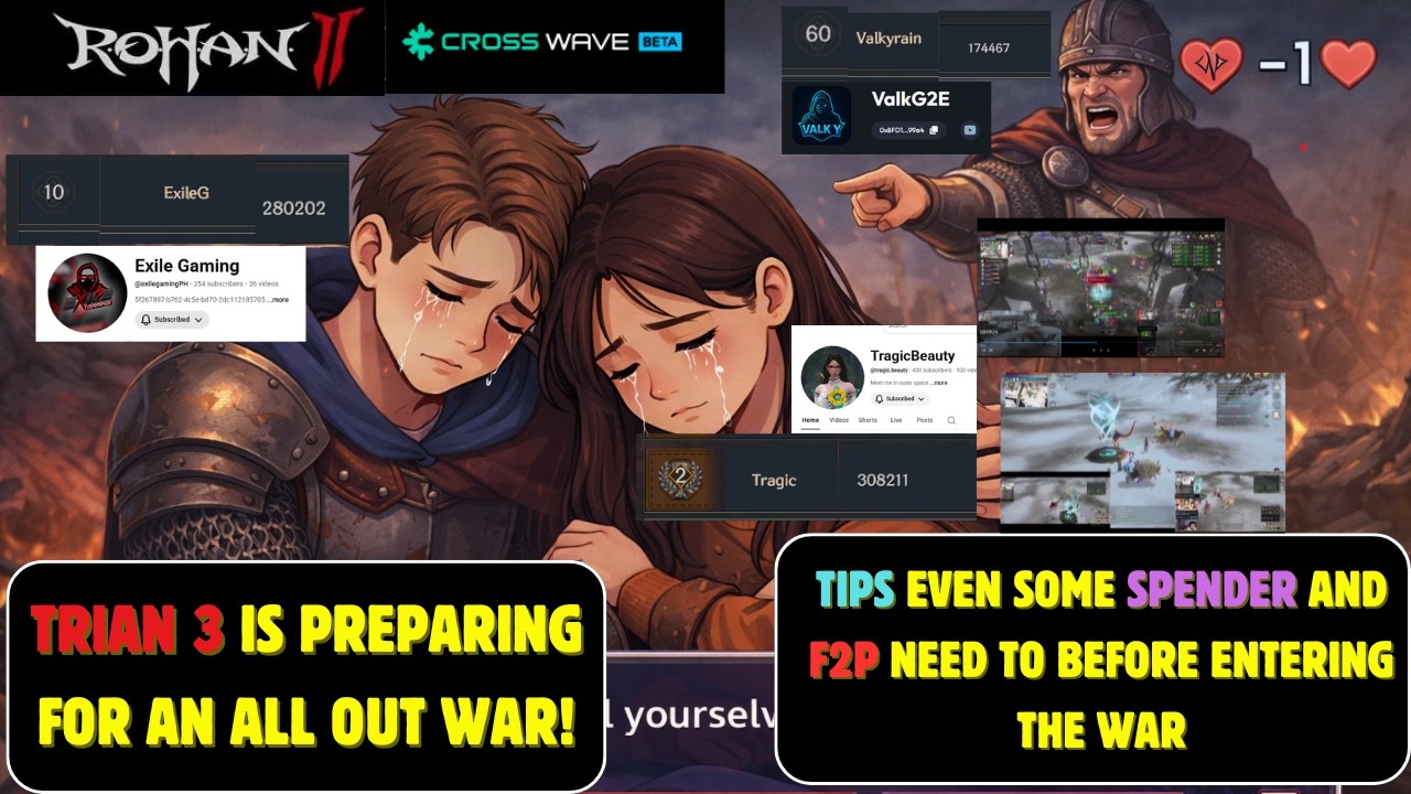 ROHAN 2 - TRIAN 3 MOCK WAR! THEY  ARE SO SERIOUS FOR THE UPCOMING DARK LEAP&TRANSSERVER (MUST WATCH)