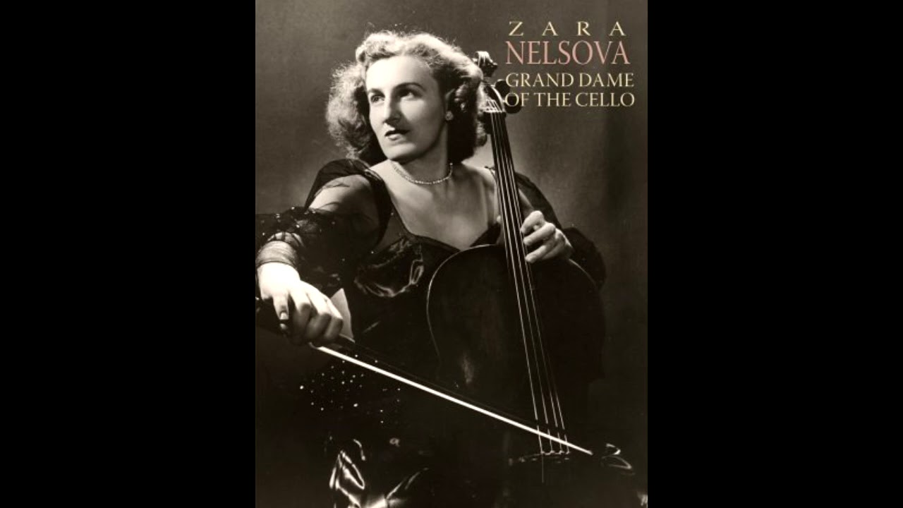 Zara Nelsova - Barber Cello Concerto (conducted by the composer)