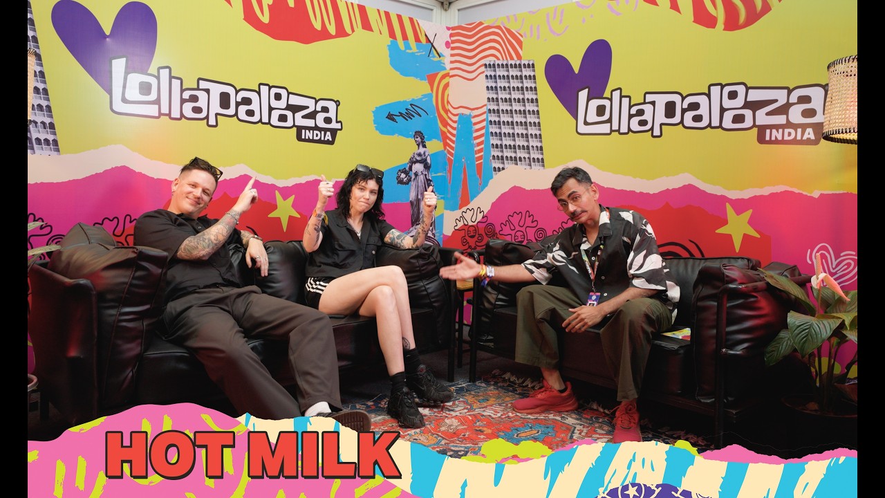 Hot Milk Backstage @ Lolla India